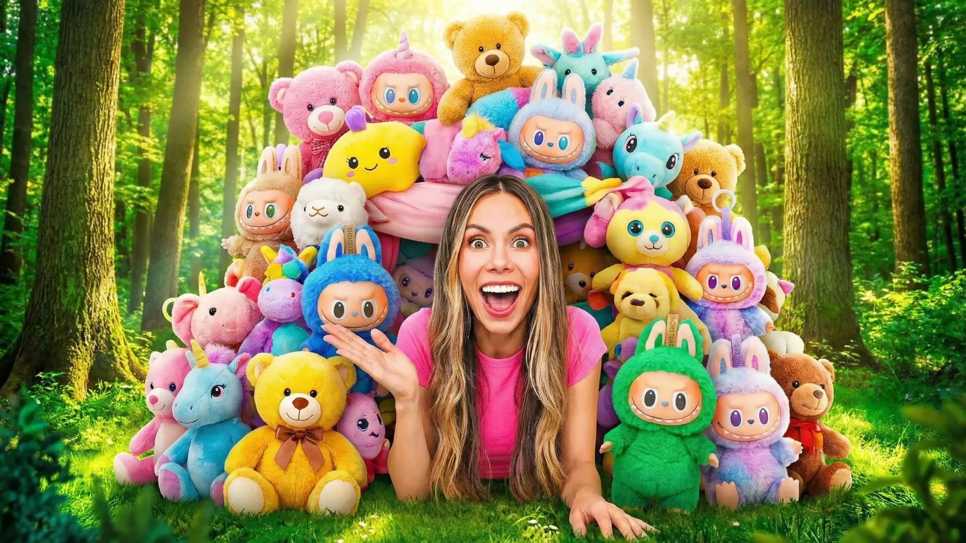 I Built a Plush Toy Fort in the Forest Thumbnail